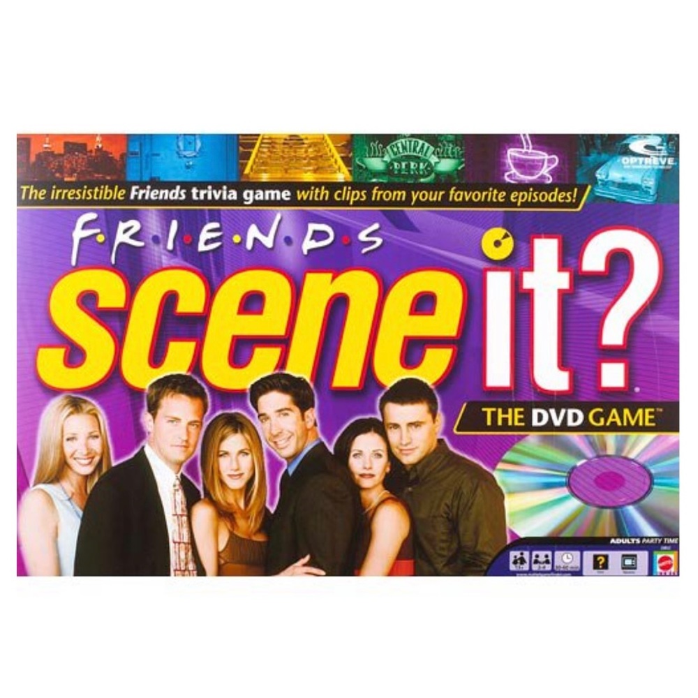 FRIENDS SCENE IT DVD BOARD GAME